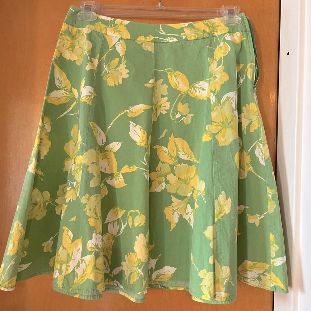 A-Line Flower Skirt - Picture 2 of 3